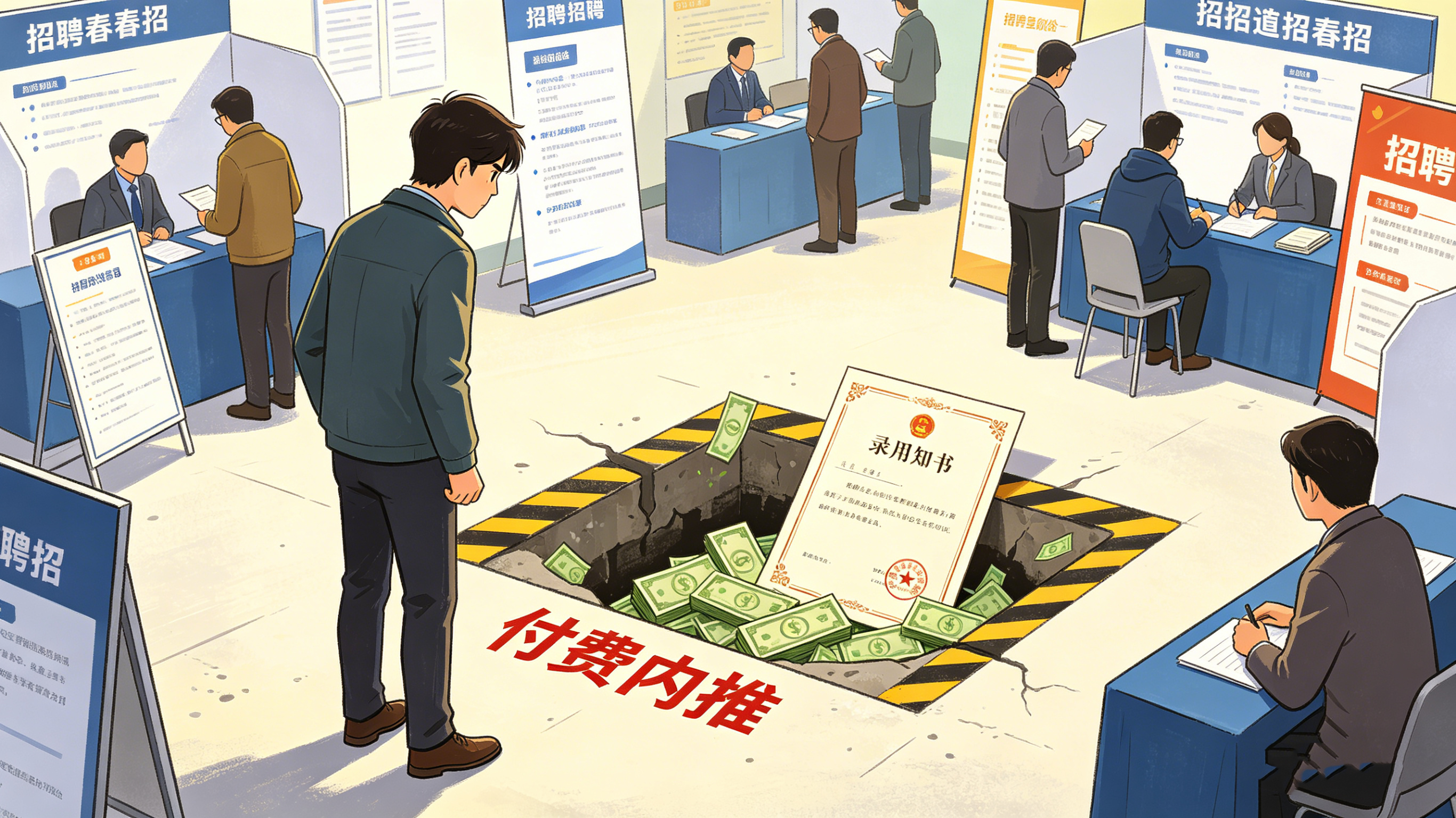 正规内推从不收费！揭秘付费内推的套路与法律风险